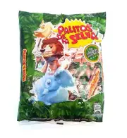 PALITOS de la SELVA - Caramelos Masticables Sabor Frutilla y Vanilla. Aprox 180u