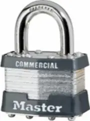 Master Lock Rekeyable Laminated Steel Padlock 44mm Wide Body