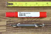 Tri-Chem Cutting Tools #195670 1/4'' 2 Flute HSS Double Square End Mill USA