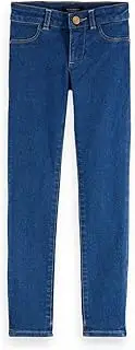 [Scotch & Soda] Girls' La Milou Super Skinny Fit Organic Cotton Jeans