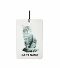 Personalized Maine Coon Cat Car Air Freshener