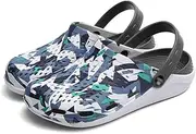 [UOHUFIDABFD] 2020 Summer New Men's Sandals EVA Lightweight Beach Slippers Non-Slip Mule Men Women Garden Shoes Casual Flip (Size : 38) (44)
