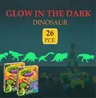 Dinosaur Wall Decal for Kid Room, Glow in The Dark Stickers Removable Party Gift