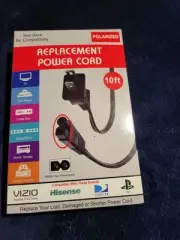 Cables 10 Foot Polarized Replacement Power Cord (Vizio, Hisense, PS1)