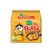 4x Samyang Buldak Hot Chicken Flavor Cheese Ramen 120g (5 per pack) 三养辣鸡面芝士拉面
