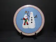 SAKURA SNOWMAN Debbie Mumm 10" Trivet (CRO28)