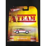 風火輪 HOT WHEELS 電影 天龍特攻隊 THE ATEAM 80 科維特 CORVETTE 精裝 膠胎