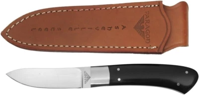 Paragon Fixed Blade Black Micarta Tommy Lee Skinner AUS-8 Made in Seki Japan New