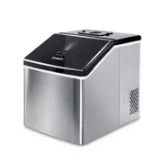 Sir John's Gifts 3.2L Portable Ice Cube Maker Cold Machine-Stainless Steel