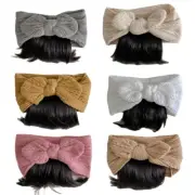 Baby Girls Bows Wig Bangs Headband Toddlers Hairband Hair Accessory for Cosplay