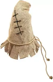 Burlap Scarecrow Witch Hat Unisex Adult One Size Nicky Bigs Novelties NEW