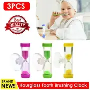 3 Mins Hourglass Sand Timer Sandglass Kids Gifts Kitchen Tooth Brushing Clock