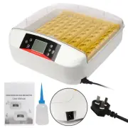AU Automatic 56 Egg Incubator Digital Hatching Chicken Pigeon Quail Eggs Hatcher