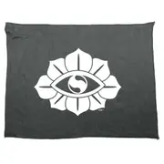 Festival Flower Eye White - Funny Novelty Soft Sport Microfiber Towel