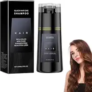 Hair colouring shampoo, instant colour shampoo, all in one (Black)