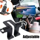 1X Car Seat Back Hooks Hanger Bag Cell Phone Holder Hook Auto Trims Accessories