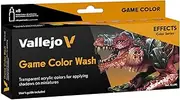 Vallejo Game Set 72190 Game Wash (8x18ml)