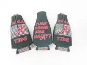 Set Of 3 Roll Alabama Roll Tide Football Bottle Coolers Turn Down for What