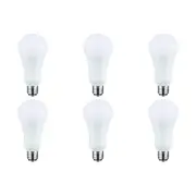 5/14/20 Wattage Selectable A21 LED - 3-Way Lamp - White Finish - 4000K CCT - Med