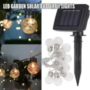 Solar Globe String Lights Fairy Lights Solar Party Lights Outdoor Garden Lights