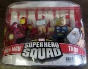 2006 MARVEL SUPER HERO SQUAD - IRON MAN / THOR - EXCELLENT / UNOPENED
