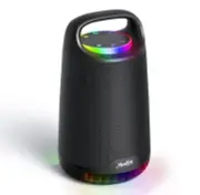 Portable Outdoor Party Speaker, 200W (Peak) RMS 80W, IPX5 Waterproof PA Speak...
