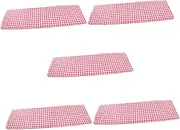 Pcs Picnic Supplies Decorative Tablecloth Cover Dustproof Elastic Band for Outdoor Events