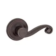Kwikset Lido Dummy Door Handle, Single Sided Lever for Closets, French Double