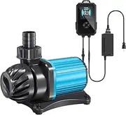 Marpros High-Flow 24V DC Aquarium Water Pump,Submersible and Inline Return Pump with Silent Operation and Controller 3170GPH(12000L/H) for Freshwater and Marine Tanks