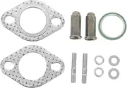 VINTORKY Metal Screws Kit High Heat Endurance Gasket and Bolt Set for Exhaust Systems