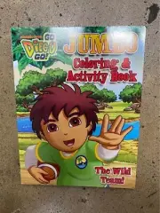 Go Diego Go coloring book