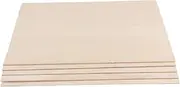Basswood Sheets 2mm Thick RC Model DIY Making Kits 200x450mm 5pcs