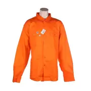 3 x WS WORKWEAR Men's Hi-Vis Classic Long Sleeves Safety Shirt - Orange