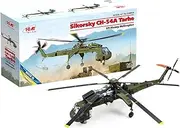 ICM 53054 — Sikorsky CH-54A Tarhe, US Military Heavy Helicopter Model Kit — Plastic Model Kit in 1:35 Scale — Highly-Detailed Replica of The Original Sikorsky CH-54A Tarhe