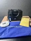 Dooney & Bourke Saffiano Small Zip Satchel Hand Bag Crossbody – Black NWT