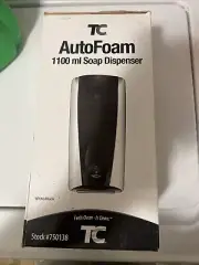 TC Rubbermaid AutoFoam Soap Automatic Dispenser 750139 Black/Grey Touchless