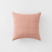 Sheridan Nela Square Cushion in Pink Taupe Material: Cotton/Polyester @Sheridan Rewards