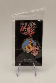 Helluva Boss Chibi Cutie Millie Limited Edition Gold Enamel Pin Vivziepop
