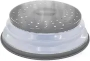 Microwave Splatter Cover Collapsible Microwave Cover for Food, Colander Basket f