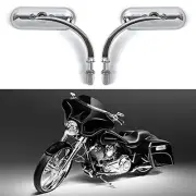 Motorcycle Mirrors,Upgrade Rearview Motorcycle Mirrors Chrome Oval Shape