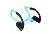 Sports Wireless bluetooth Headset Headphone Noise Cancelling Waterproof Earphone Stereo Earbuds with Mic BLUE COLOR