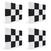 48 Pcs Acoustic Foam Board,Sound Insulation Sound Wedges Sound Insulation6023