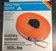 20m RICHTER Diameter Tape "H" 16mm Wide High Quality F/GLASS Logging, Chainsaw