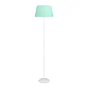 Jaxon 1 Light Floor Lamp White & Green - JAXON FL-WHGN