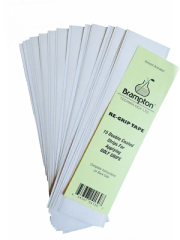 15 PACK, 2 x 10 INCH BRAMPTON TECHNOLOGIES, SOLVENT ACTIVATED GOLF GRIP STRIPS