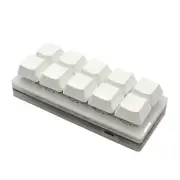 10-Key Programmable Keyboard With Cable Macro keypad For Windows Linux Android j