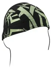 Flydanna Bamboo/Cotton 'Tribal' Design Bandanna (Multicolor, One Size) Headwrap