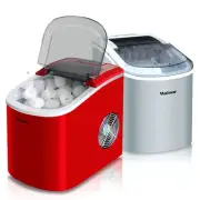 220V Stainless Commercial Ice Cube Maker Portable Ice Machine Restaurant