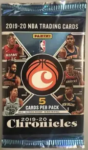 2019-20 PANINI CHRONICLES BASKETBALL 5 card Pack! Possible ZION? JA MORANT?