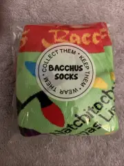 2025 Bacchus Natchitoches Christmas Lights Fest FLOAT SOCKS - Krewe Favor
